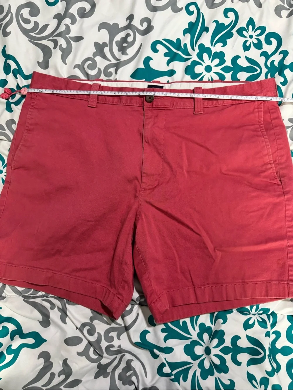 J. Crew Cotton Chino Shorts in Red